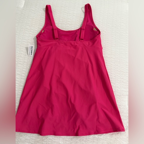 Old Navy Pink Swim Dress Medium NWT - Picture 2 of 4